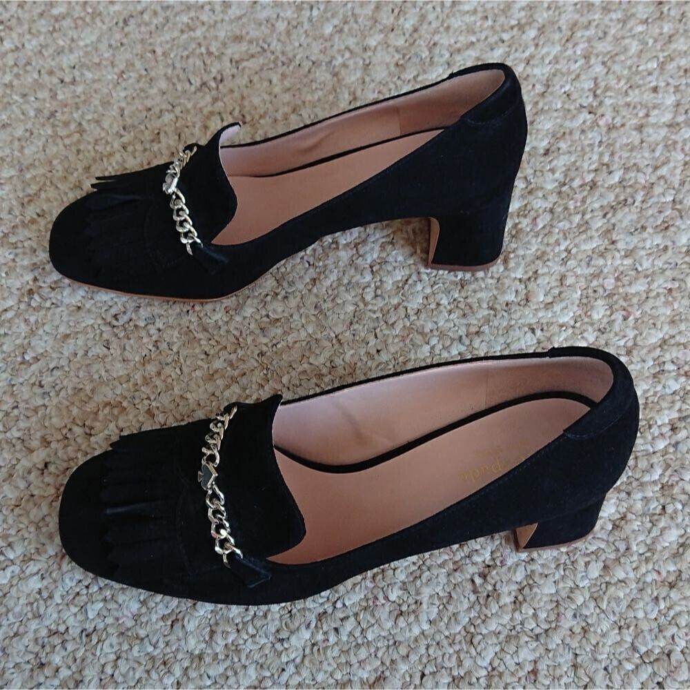 Kate Spade Molly pump with chain details size 8.5